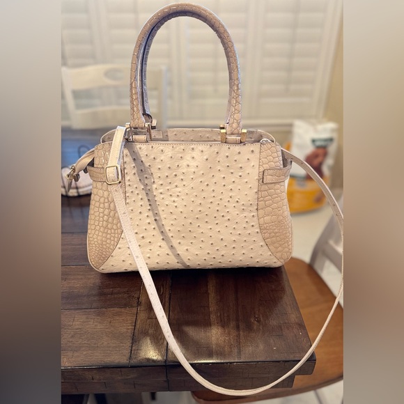 fontanelli Handbags - Rare Fontanelli Italian leather bag cream color new